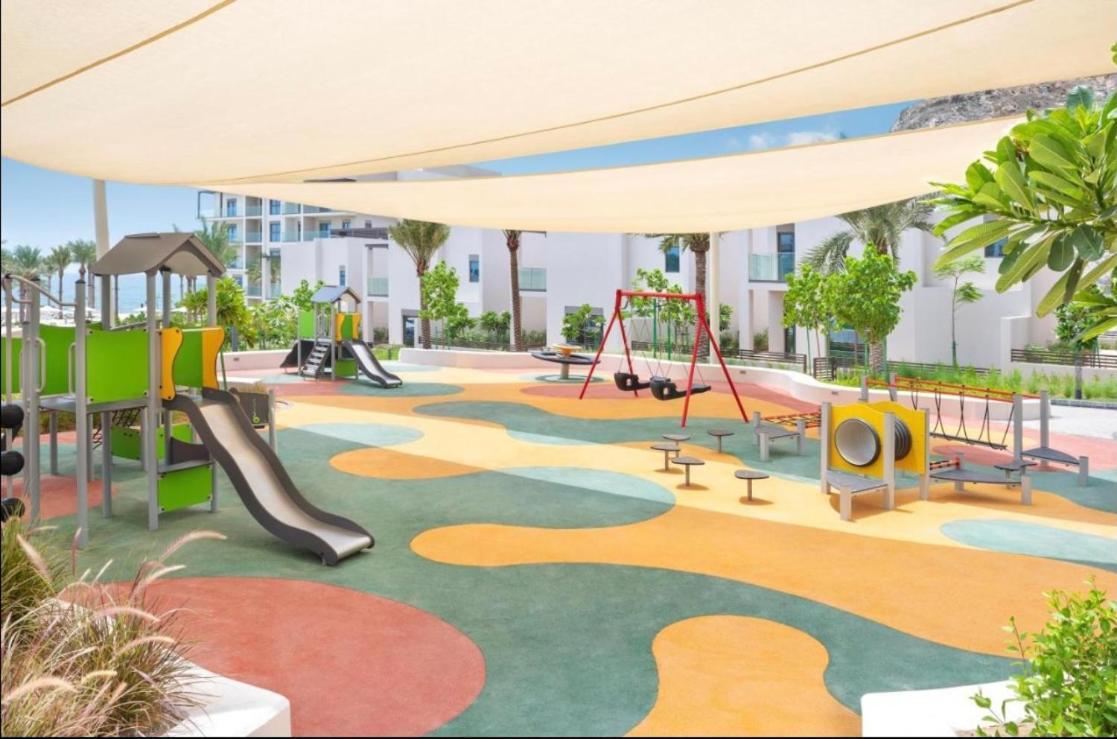 Apartment The Address Resort- Two-Bedroom And Maid Room Al Aqah Exterior photo